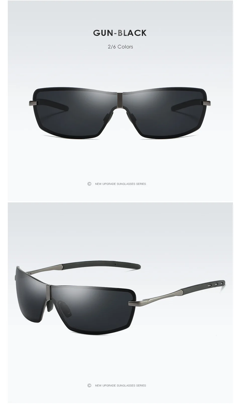 Лидер продаж для мужчин Красочные поляризованные солнцезащитные очки для женщин мужчин вождения зеркало ночное видение очк