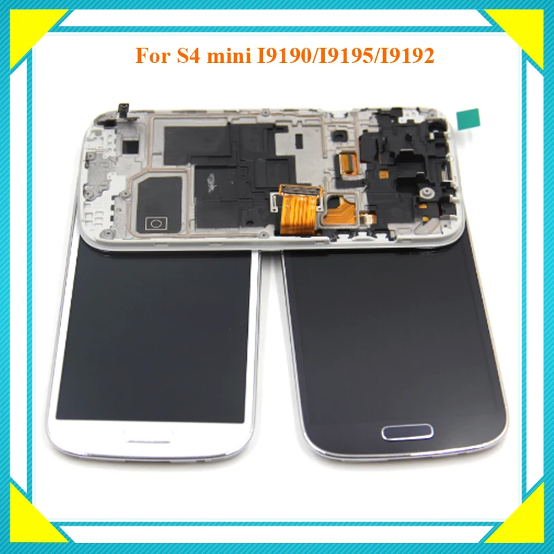

LCD Display For Samsung Galaxy S4 mini i9190 i9192 i9195 LCD with Touch Screen Digitizer Assembly white