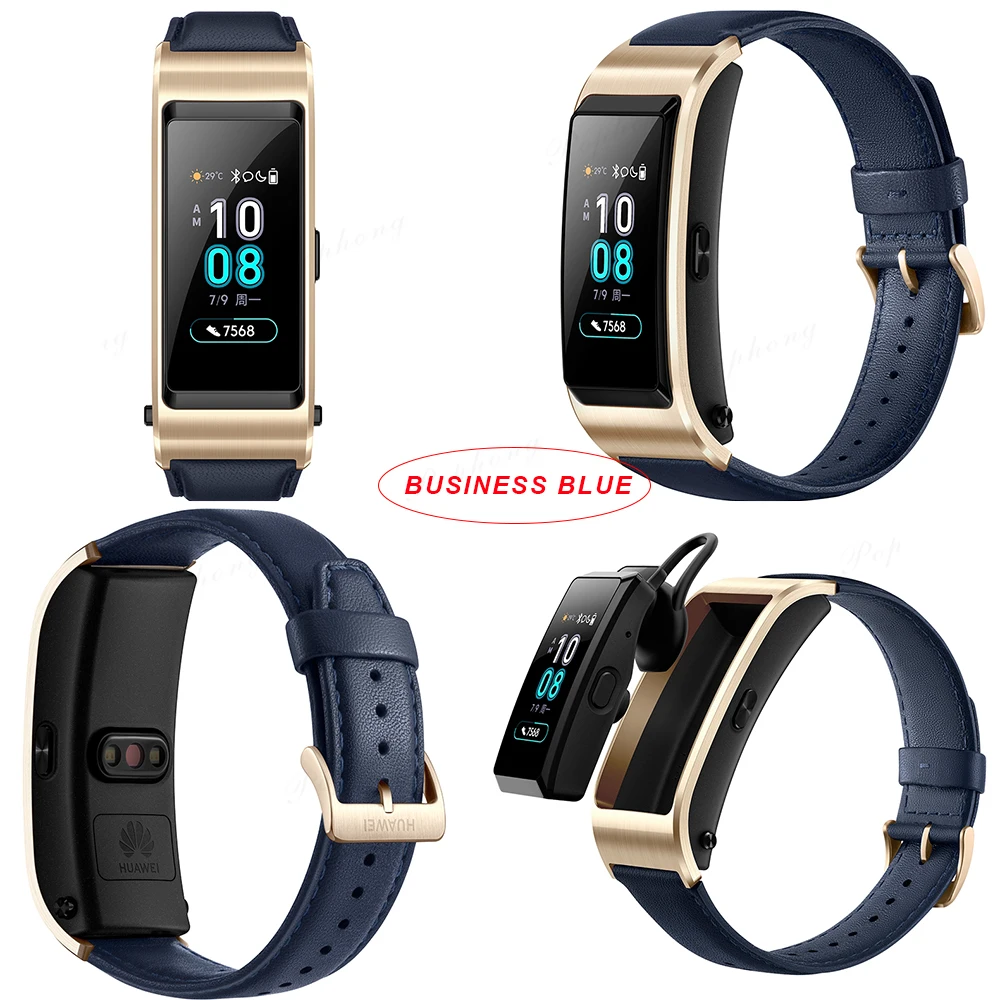 Huawei TalkBand B5 Talk Band B5 Bluetooth умный Браслет фитнес носимые спортивные совместимые смарт-мобильные телефоны устройства браслеты