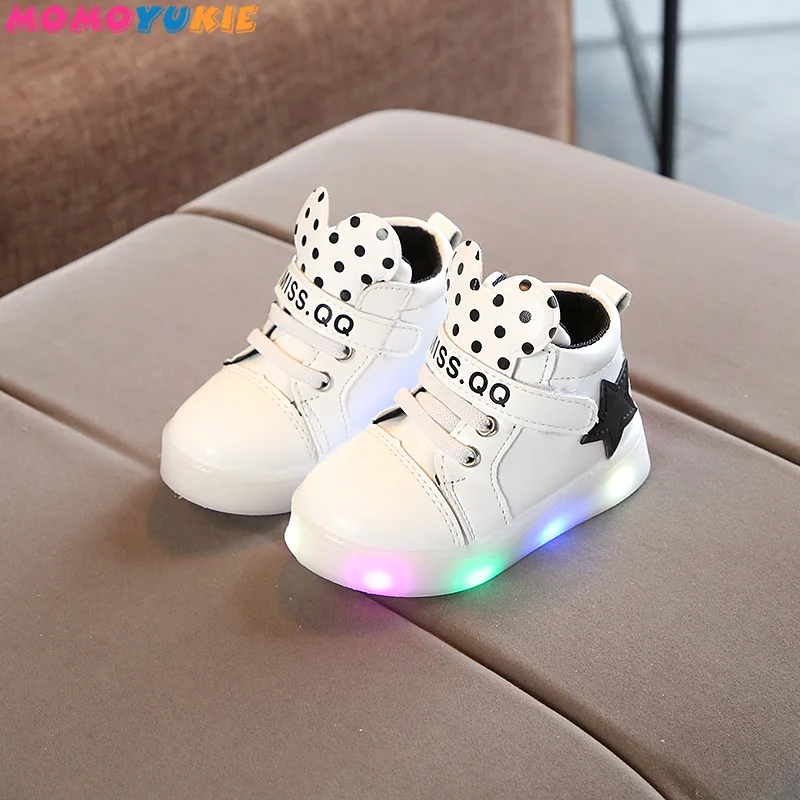 الاطفال Led متوهجة رياضية الأطفال هوك حلقة الأزياء مضيئة الأحذية للفتيات الفتيان الرجال النساء تزلج حذاء فتاة صبي الأطفال