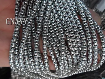 

GNAYY Lot of 10meter Thin 2.5mm Stainless Steel Square Box Rolo chain jewelry finding / Marking Chain DIY