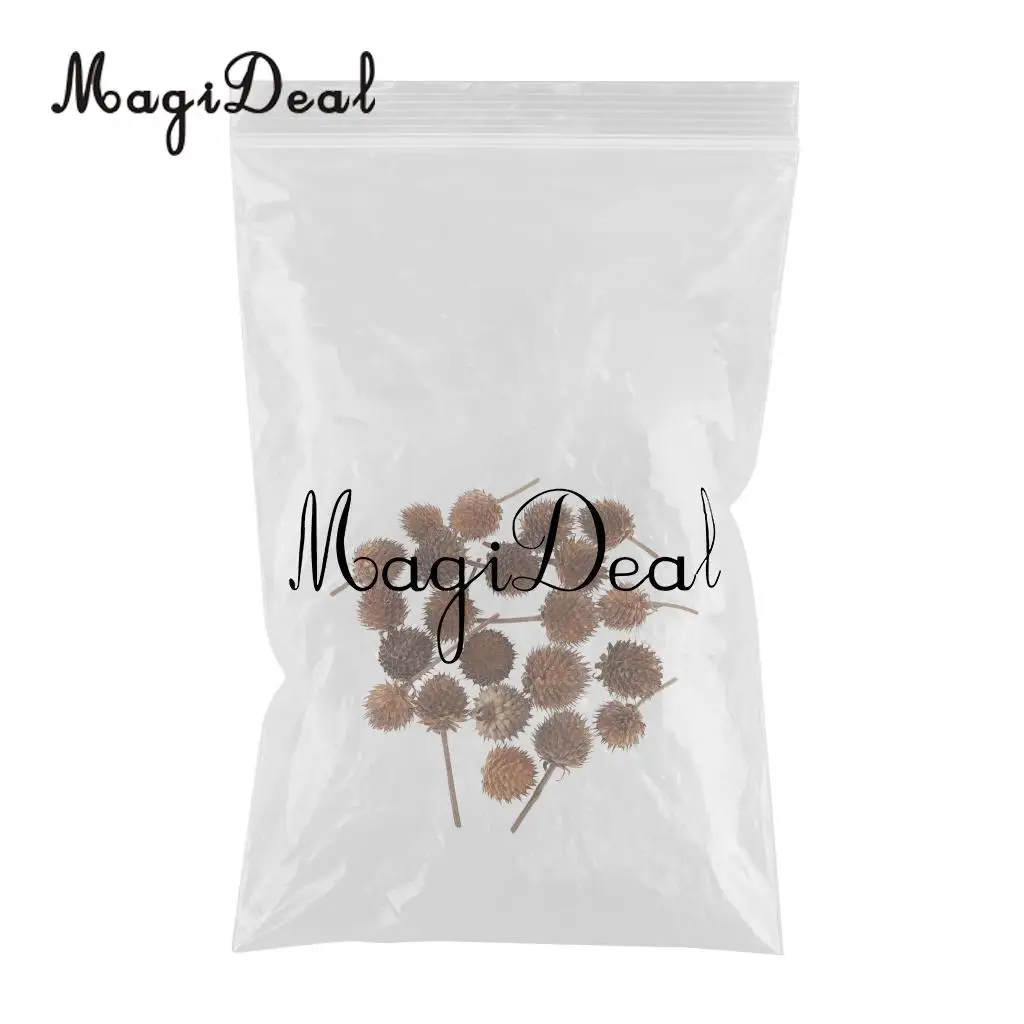 50pcs in Bulk Natural Dried Flowers Gomphrena globosa buds Handmade Candy Box Christmas Wedding Decoration Home Floral Ornaments