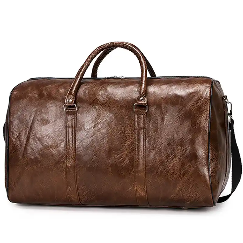 luxury leather travel bags