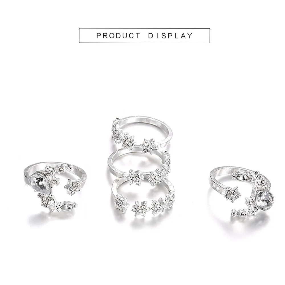 Высокое качество, серебряное, 5 штук, твист, классическое, кубический цирконий, обручальное кольцо для женщин, девушек, австрийские кристаллы, Подарочные Кольца 533