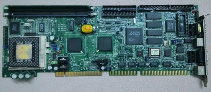 

100% OK Original IPC Board ROCKY-538TXV V6.2 Full-size CPU Card ISA Industrial Mainboard PICMG 1.0 with CPU RAM LAN