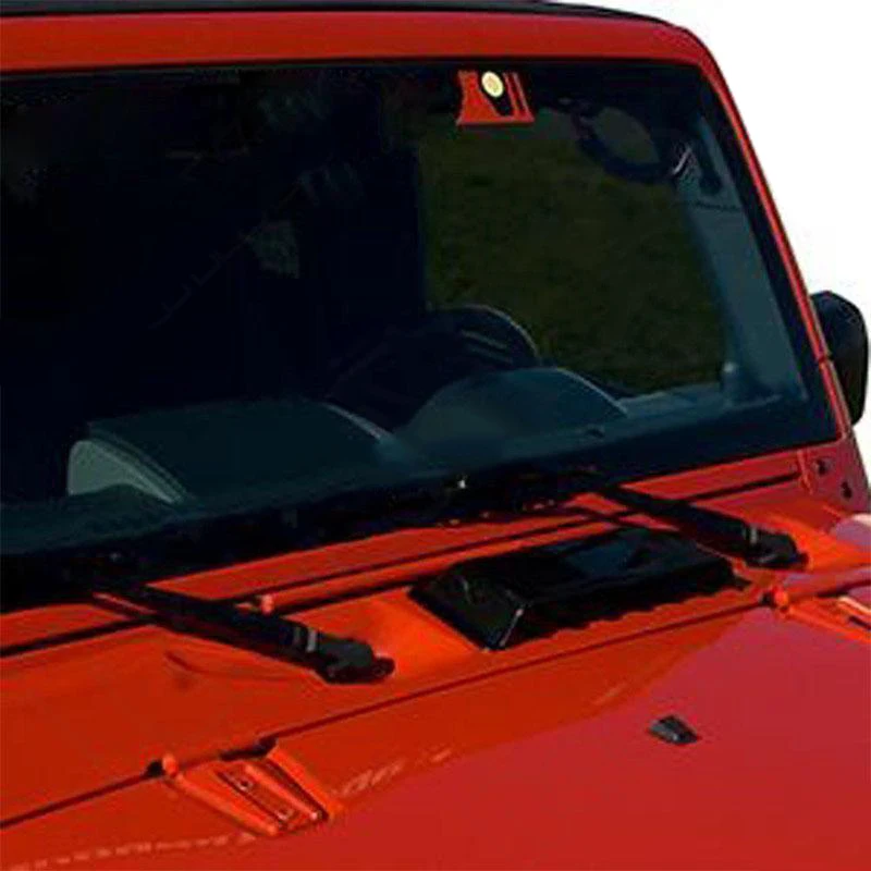 ABS пластик для 98-18 Jeep Wrangler TJ JK капот нагреватель черный распродажа Полезная Замена универсальный высокое качество
