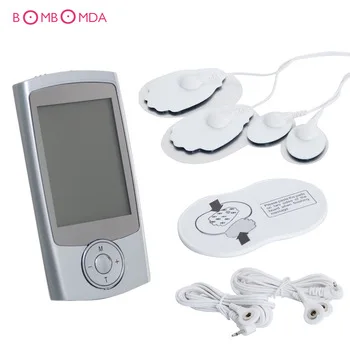 Rechargeable 16 Modes Machine Mini Body Massager Digital Massager Electrode Stimulator electronic Acupuncture Physical Therapy 3