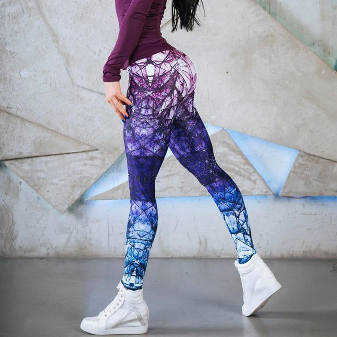 

Women Sports Running Gym Workout Sports Clothing Sport Pants Seamless Fitness Running Running Slim Pant
