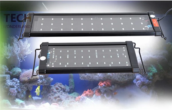 

Aquarium lid LED light fish tank aquatic plants lamp USA BeamsWork LED200/600 100cm 129 LED 100-240V marine aquarium lighting