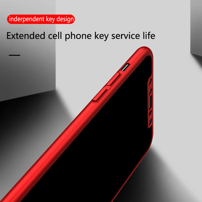 Ударопрочный гибридный чехол с полным покрытием для iPhone X 10 7 8 6s Plus прочный