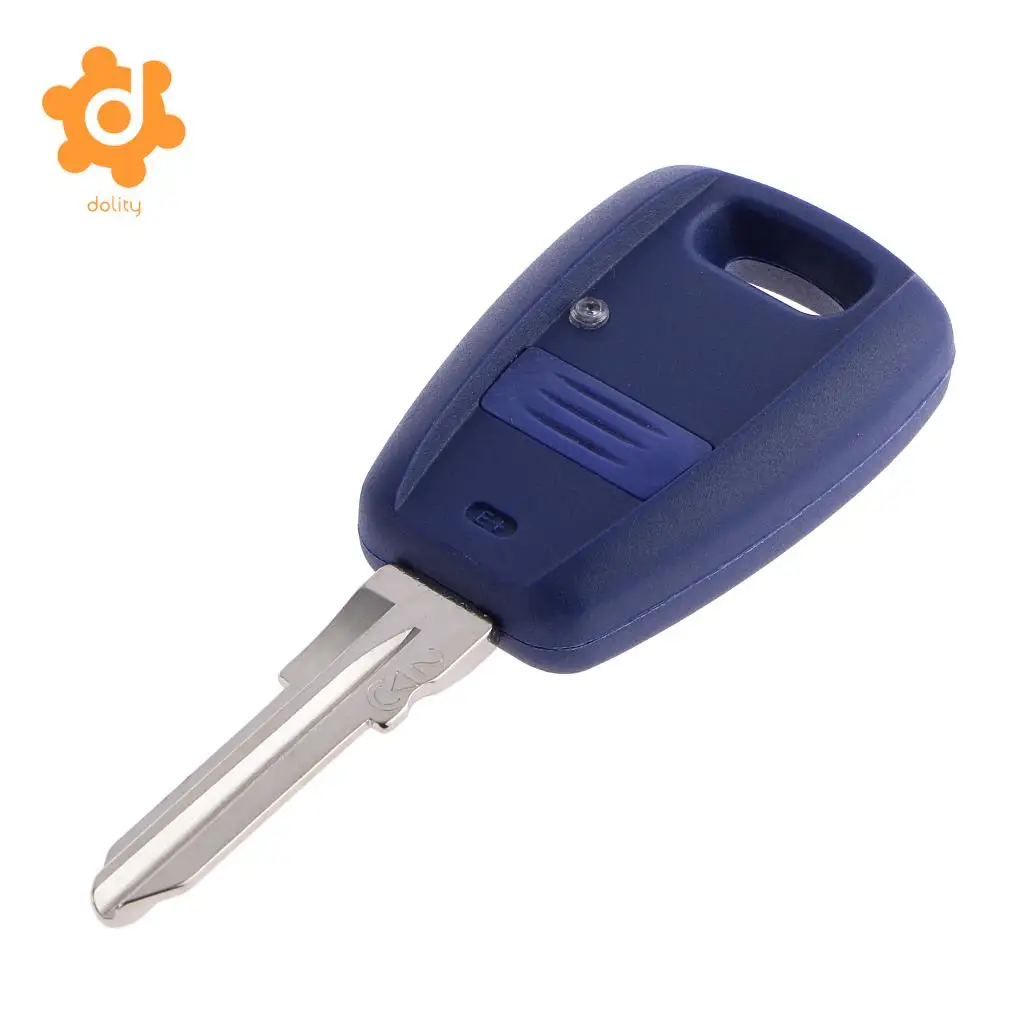 Car Auto Remote Key Case Shell Repair 1 Button for Fiat Punto Doblo   ABS material good toughness high strength