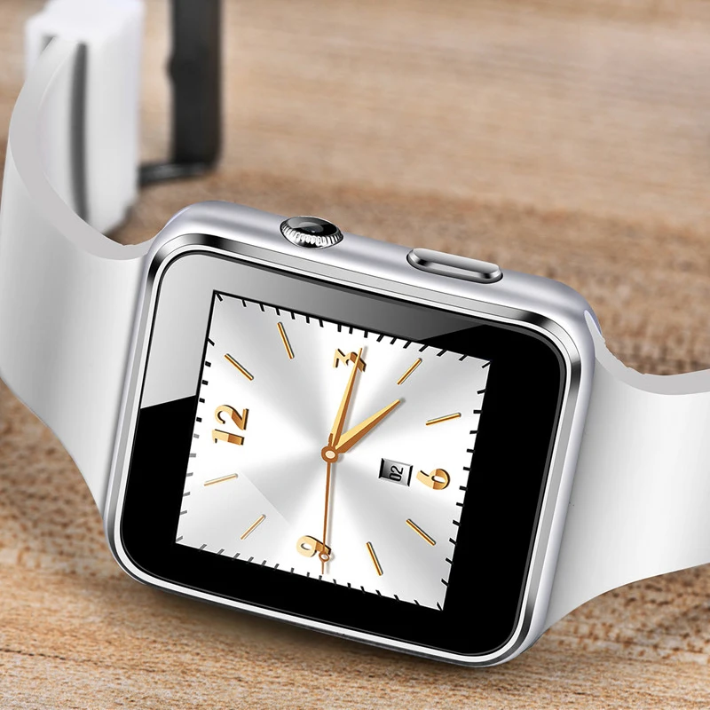 Bluetooth Смарт часы спортивные Шагомер Smartwatch с камерой поддержка sim-карты Whatsapp Facebook для телефона Android музыкальный плеер