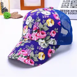 Сезон: весна–лето хлопок Бейсбол Кепки женщина хип-хоп Кепки s Шапки унисекс Casquette Регулируемый шляпа для девочек в цветочек Цвет Snapback