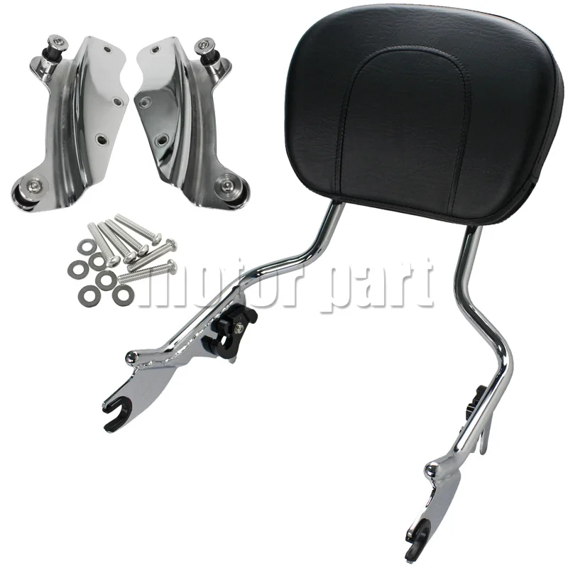 Sissy Bar 4 Point Docking Hardware Kits With Luggage Rack Detachable