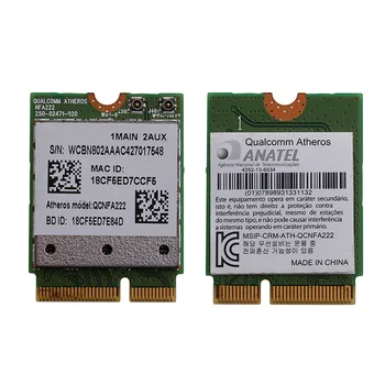 

802.11n a/b/g/n QCNFA222 2.4/5GHz WiFi Bluetooth PCIe Half Mini Card For Atheros