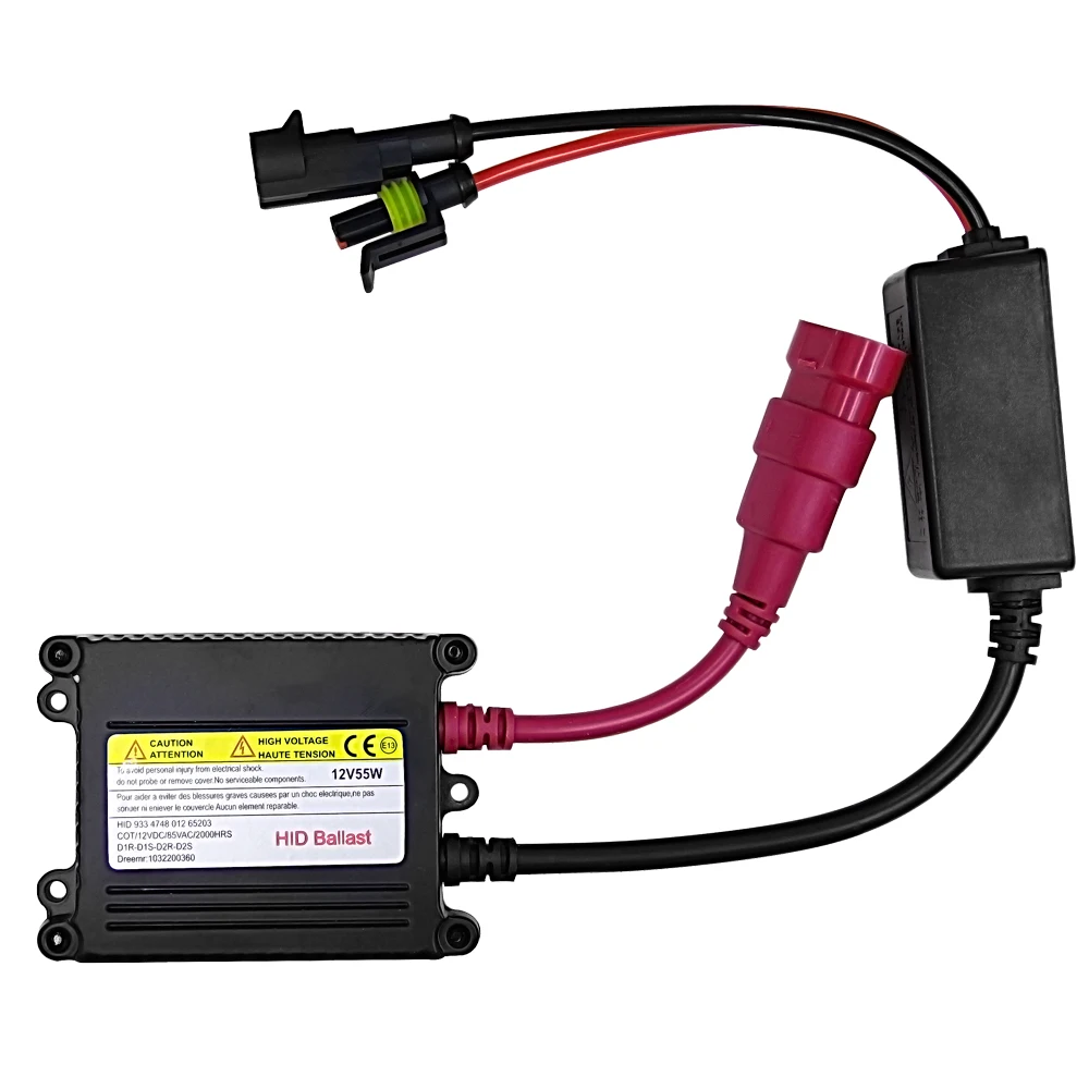 CROSSFOX 1 шт. 35 Вт 55 Вт DC ксеноновый блок зажигания H4 H7 H11 H3 9005 9006 880 H13 HID балласт фар автомобиля электронные балласты