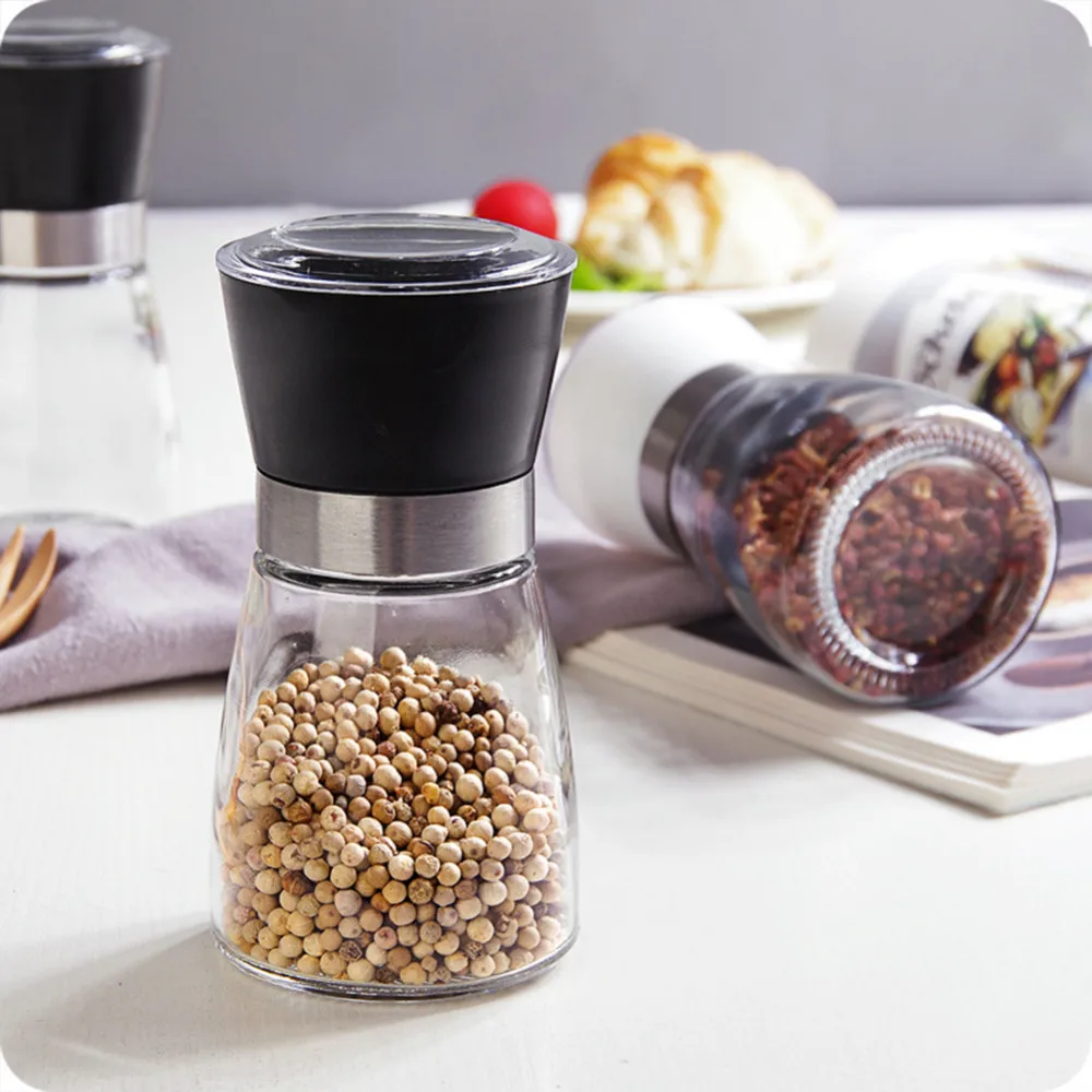 Hand Movement Pepper Mills Salt And Pepper Grinder With Ceramic