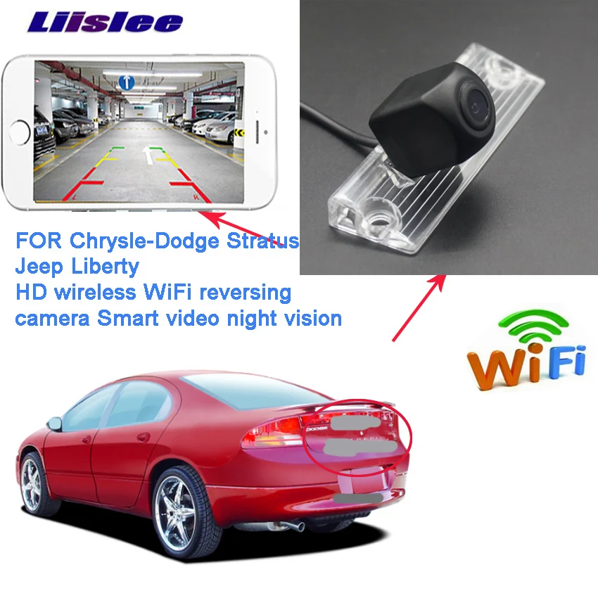 

LiisLee WIFI car Rear View HD camera for Chrysler 300 300C Sebring Concorde For Dodge Durango Stratus Intrepid