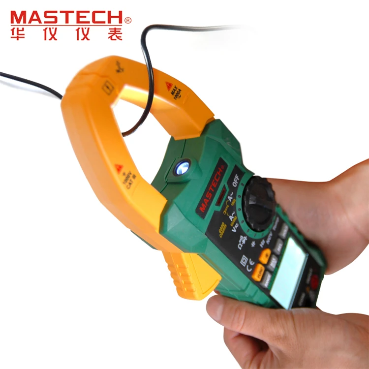 

MASTECH MS2015B 1000A AC Clamp Meters with Resistance,Capacitance,Frequency,Temperature and NCV Test