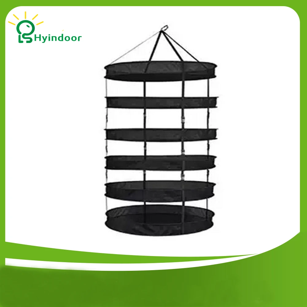 

6 Tiers Diameter 90cm Folding drying wire nets large network Dried tea drying basket for drying flowers and herbs dismantle