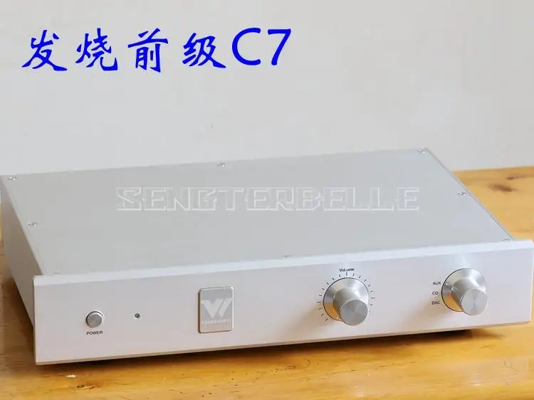 

Reference MBL Circuit C7 HiFi Preamplifier AD797ANZ Audio Pre-amp Finished Silver