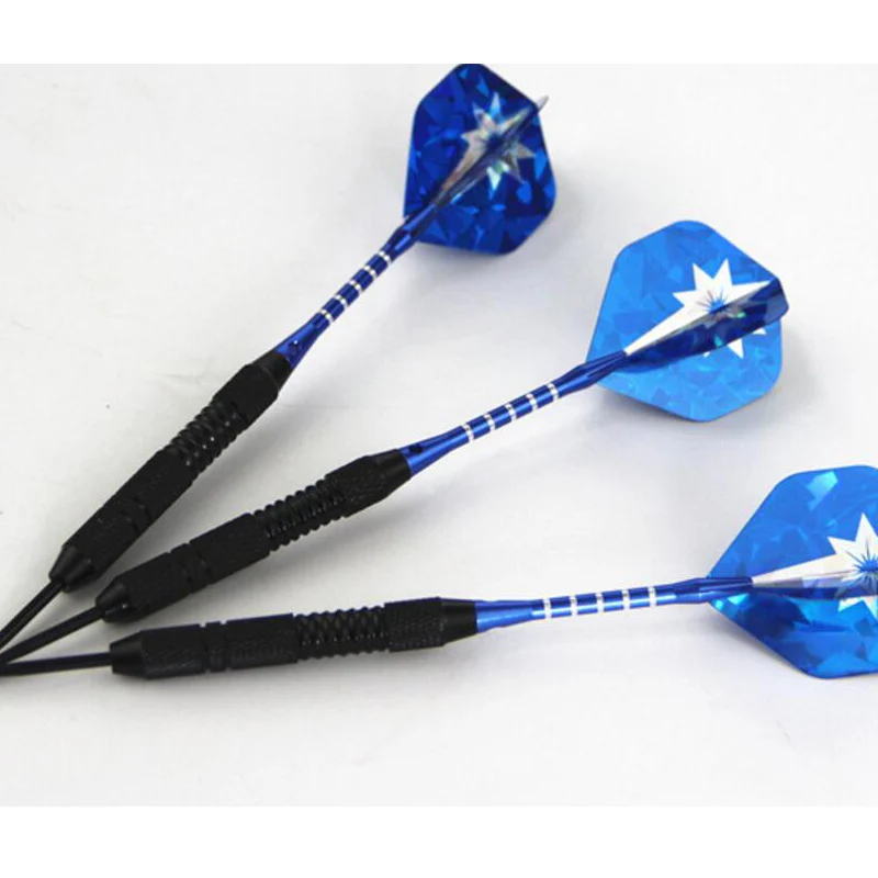 Boxed darts 23g soft darts 6 boxes Blue lined aluminum poles for indoor and outdoor entertainment