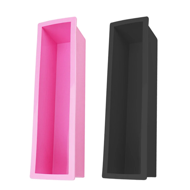 

Rectangle Loaf Soap DIY Cold Processing Tools Baking Toast Silicone Cake Mold 1PC Kitchen Tool Kit