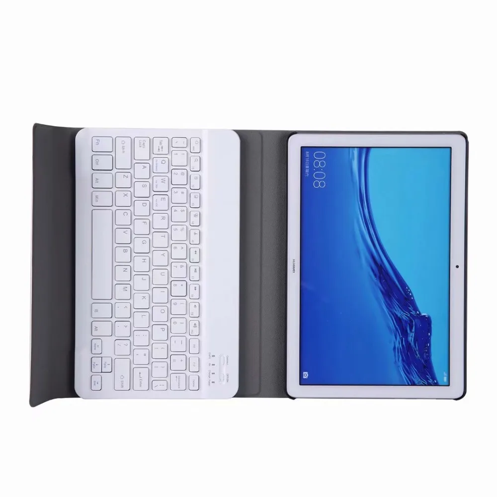 Чехол-клавиатура для huawei MediaPad T3 10 AGS-W09/AGS-L09, 9,6 дюймов, Беспроводная Bluetooth клавиатура, чехол для планшета+ ручка