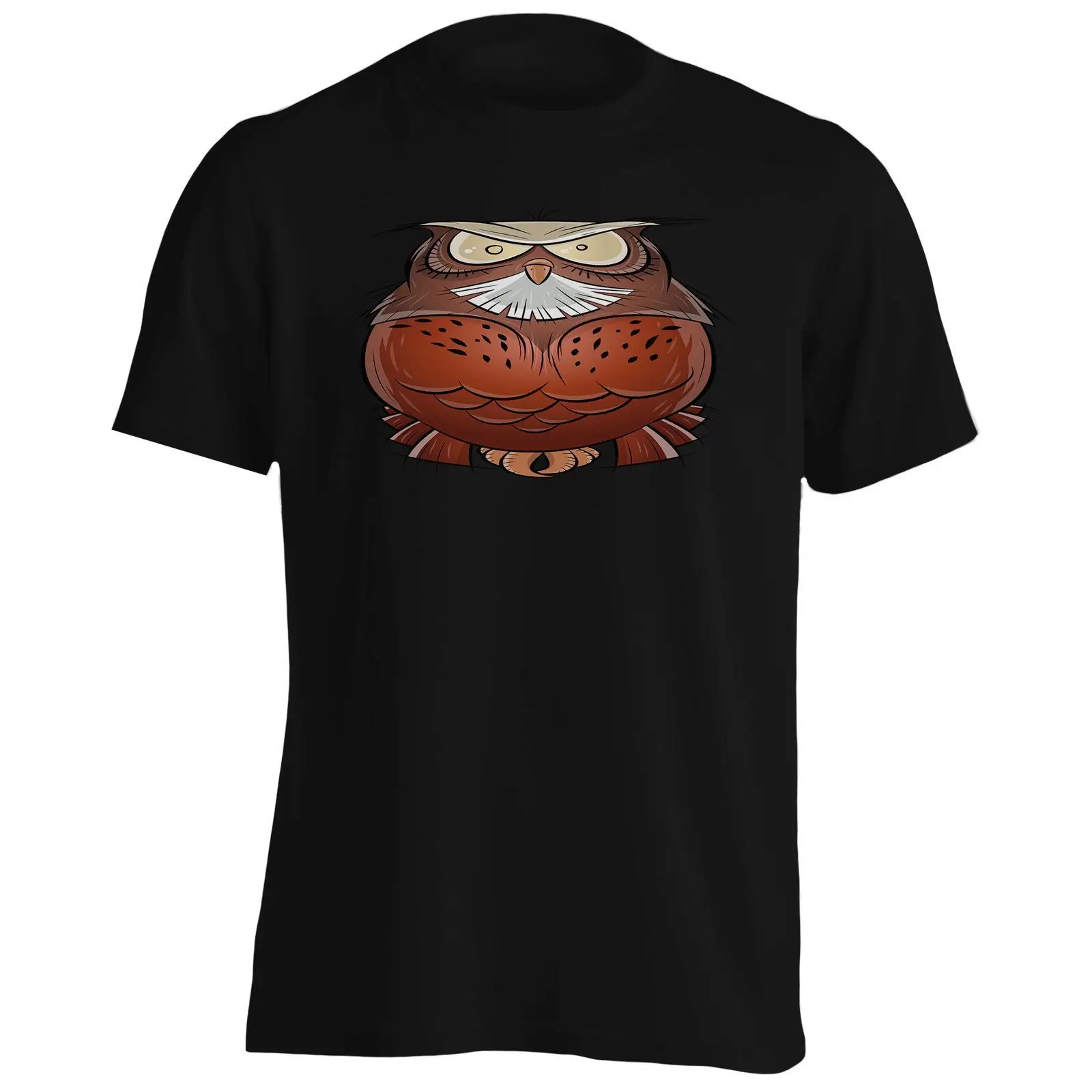 

Beautiful Owl Art Men's T-Shirt Funny Tops Tee New Unisex Funny High Quality Casual Printing 100% Cotton free shipping