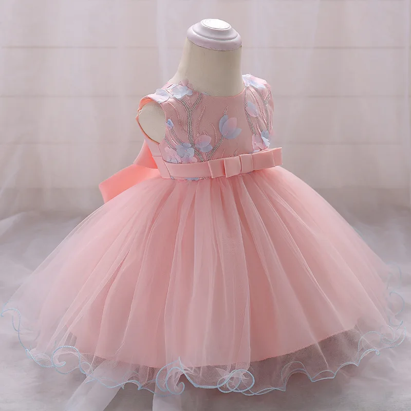 Baby Christmas Clothes Dresses For Girls Costume Princess Dress Infant Wedding First Birthday Girl Party Dress 6 Months 1 2 Year