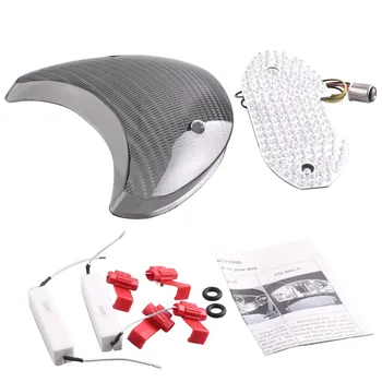 

For DUCATI SUPERSPORT Integrated LED Rear Tail Brake Stop Light Turning Signal Lamp Taillight 1999-2007 Motorbike Accessories