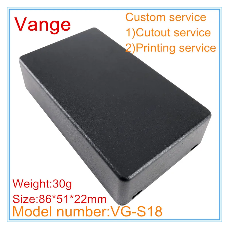 

10pcs/lot plastic injection case IP54 ABS plastic enclosure for electronic project 86*51*22mm