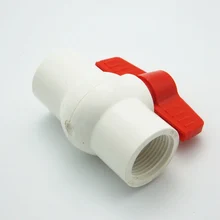 3/" BSP внутренняя резьба ПВХ шаровой клапан муфта адаптер водяной разъем для садовой оросительной системы DIY