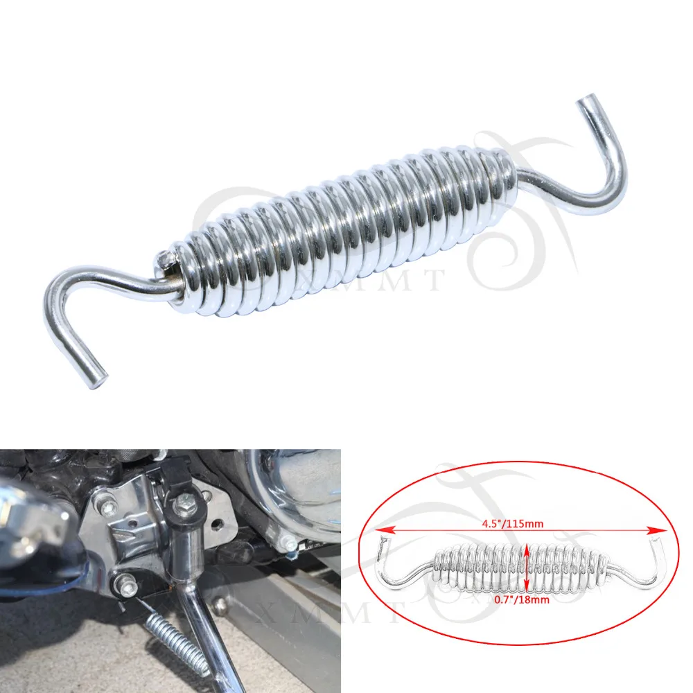 

Universal Motorcycle Chrome Jiffy Stand Kickstand Spring For Harley Touring Road Street Electra Glide Softail 2007 - C2018