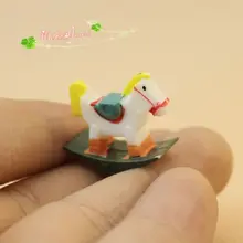 Мини кукольный домик Модель аксессуары милый маленький Троян Seesaw