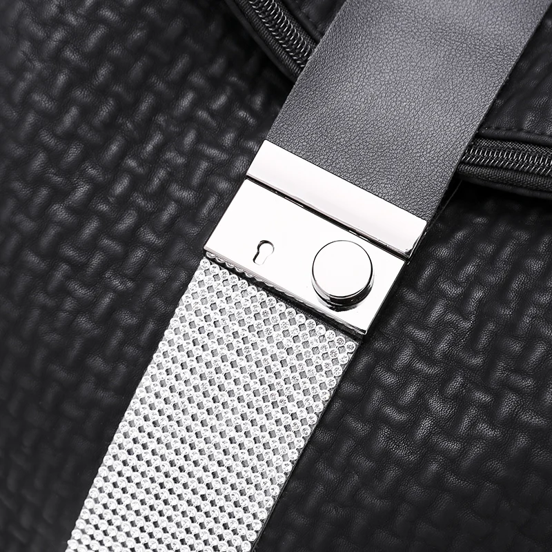 Рюкзак с блестками mochila feminina защитой от кражи кожаная женская сумка на плечо