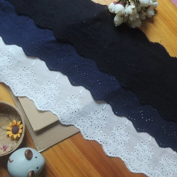 

3 Yards / Customized Cotton Lace Accessories, Pure Cotton Decorative Clothing, Manual DIY Width 11cm YS0234