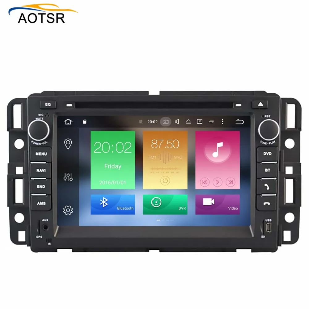 Clearance IPS Screen Android 8.0 car dvd multimedia player head unit For Hummer H2 2008 2009 2010 2011 Car dvd gps 4+32 wifi with radio BT 2