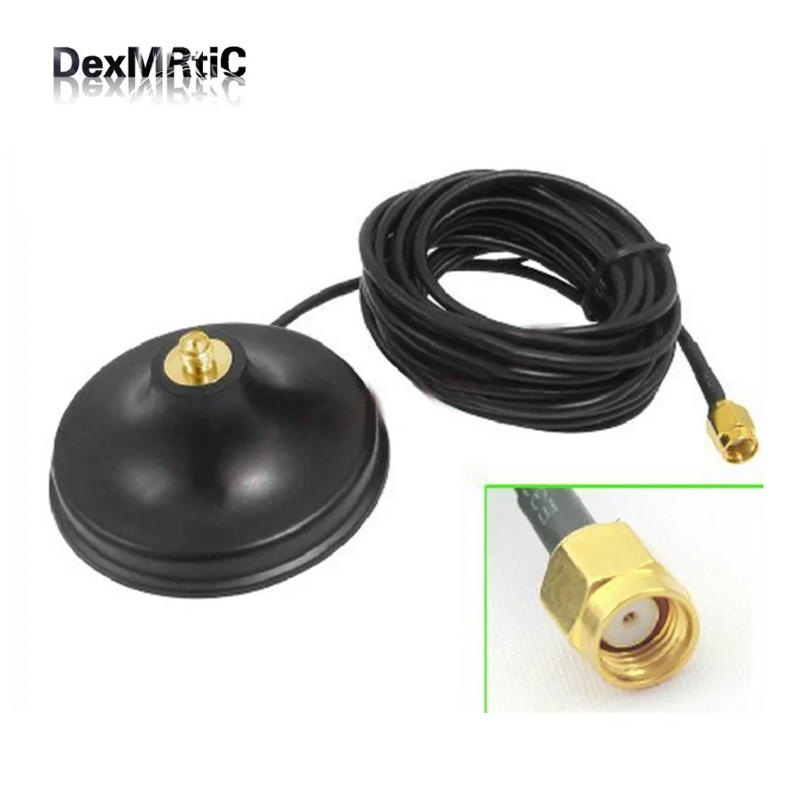 

3G Antenna Base Magnetic Design 3M extension cable with RP-SMA Male connector NEW