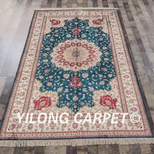 Yilong 5'x8 классический декоративная турецкий узор ковры ручной работы Индийские ковры(YHW313AB5x8
