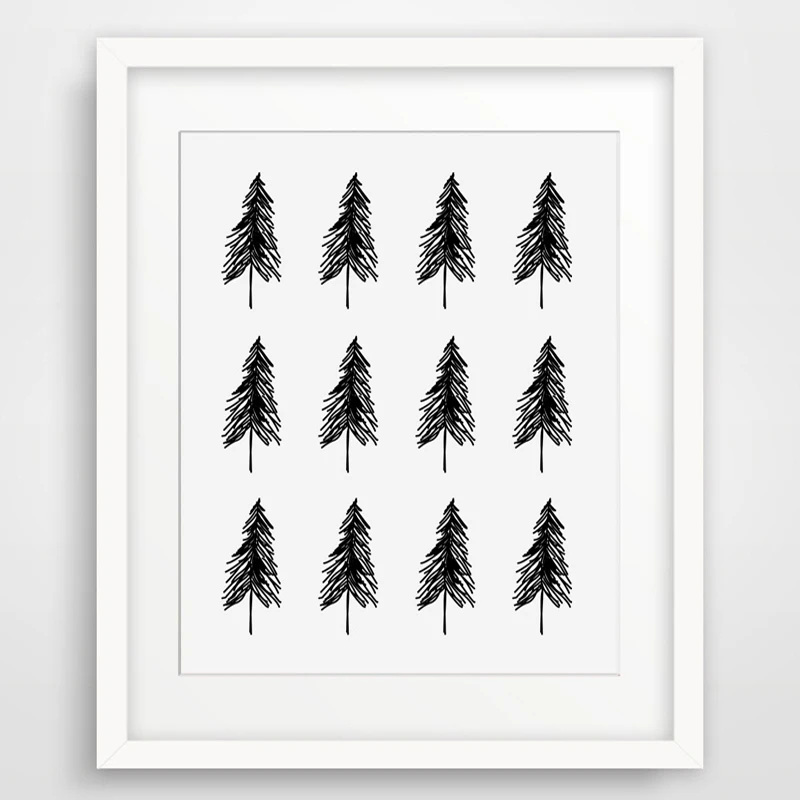 Scandinavian-Trees-Nordic-Minimalist-Art-Danish-Trees-Pattern-Canvas-Painting-Poster-Canvas-Art-Modern-Home-Decor (1)