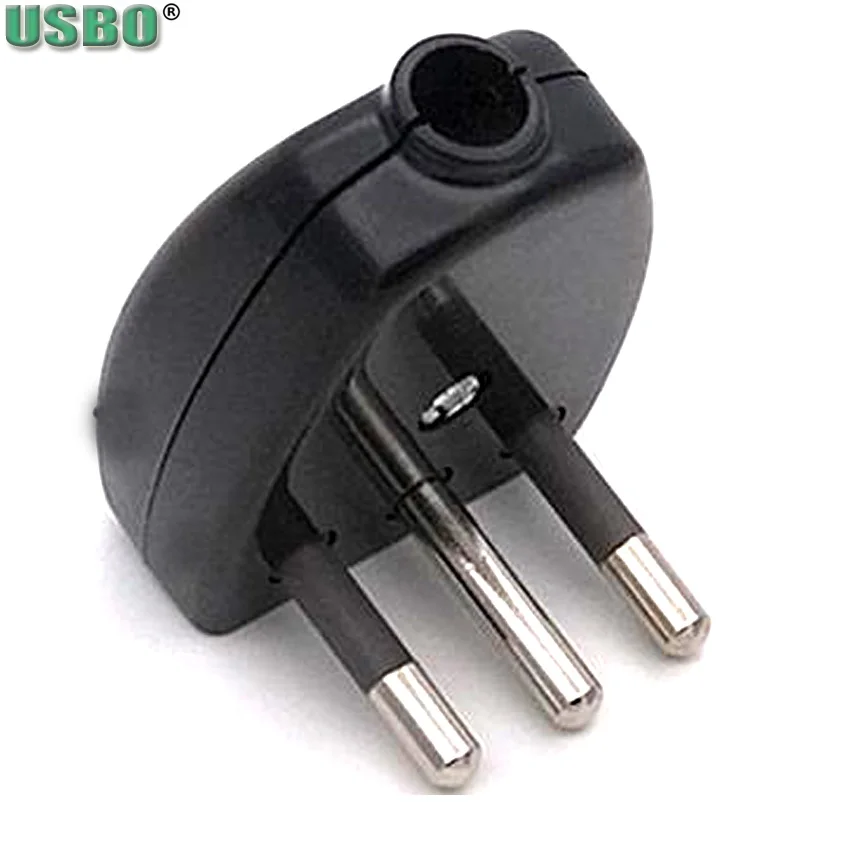 Черный Проводной адаптер питания 10 А 250 В 3P с европейской вилкой|detachable plug|power