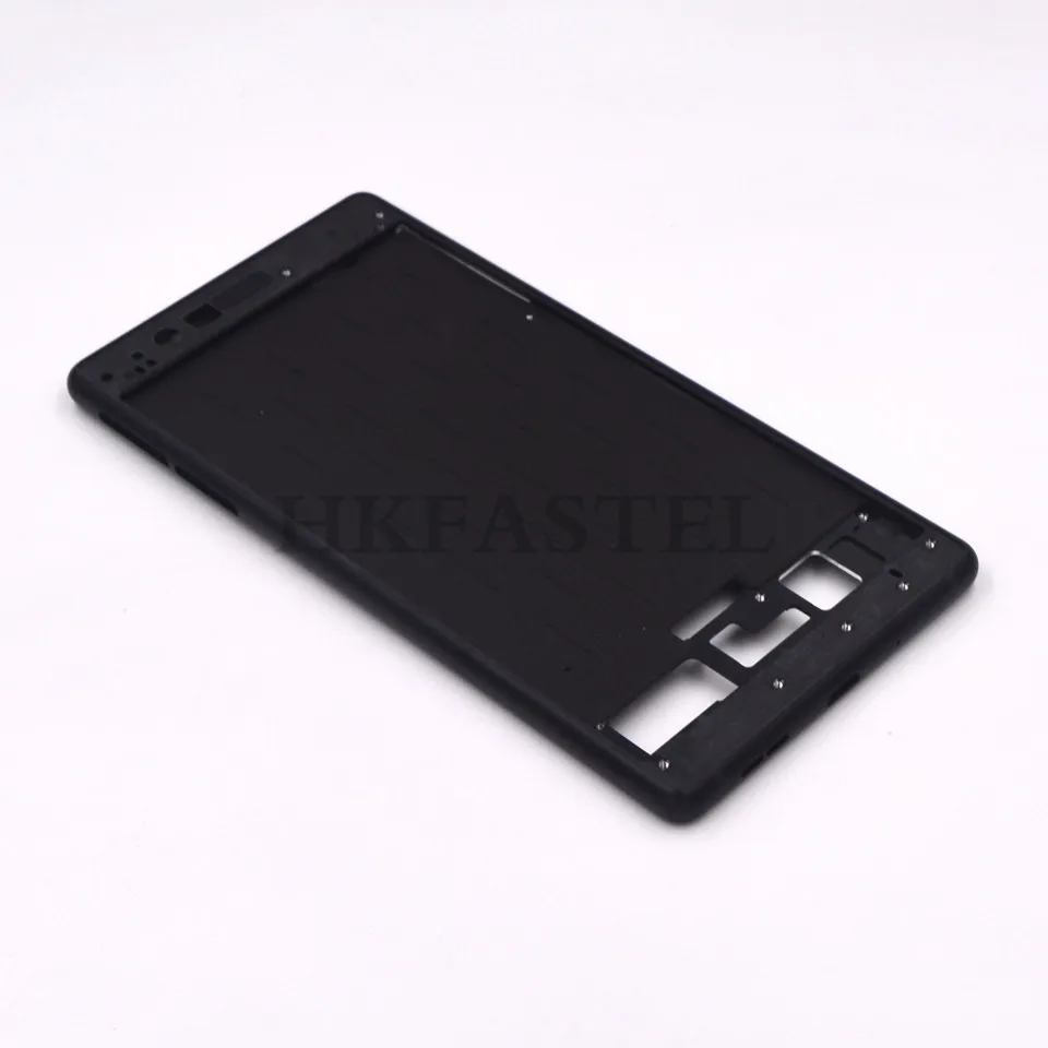 For Nokia 3 Original Housing Mobile Phone Front LCD Display Middle Frame cover With volume power button （No SIM Card Tray ）