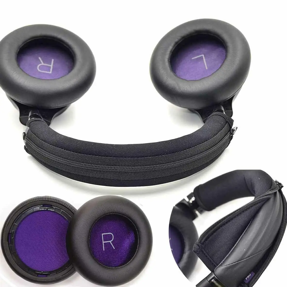 

Replacement Ear Pad headband Cushion foam Cover Earpads For Plantronics BackBeat PRO Wireless Headphones Repair Accessories