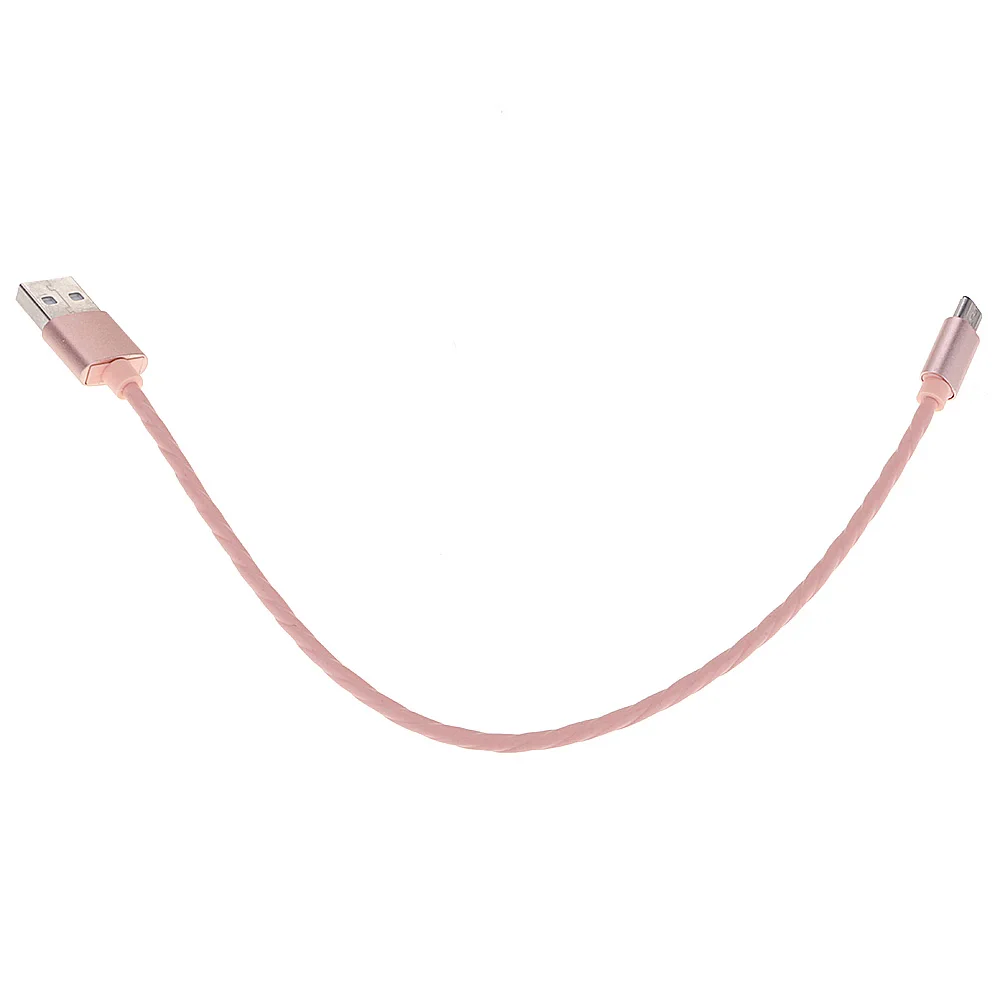 Плетеный Micro USB короткий кабель для синхронизации данных для samsung Galaxy S4