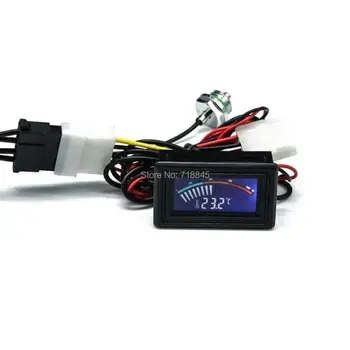 

G1/4" Pointer Thermometer For Water Liquid Cooler System CPU with fitting