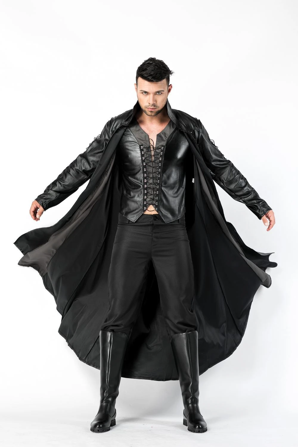 invención Taxi Departamento Disfraz de Halloween COSPLAY The Matrix neo traje con capa para hombre| Disfraces de películas y TV| - AliExpress