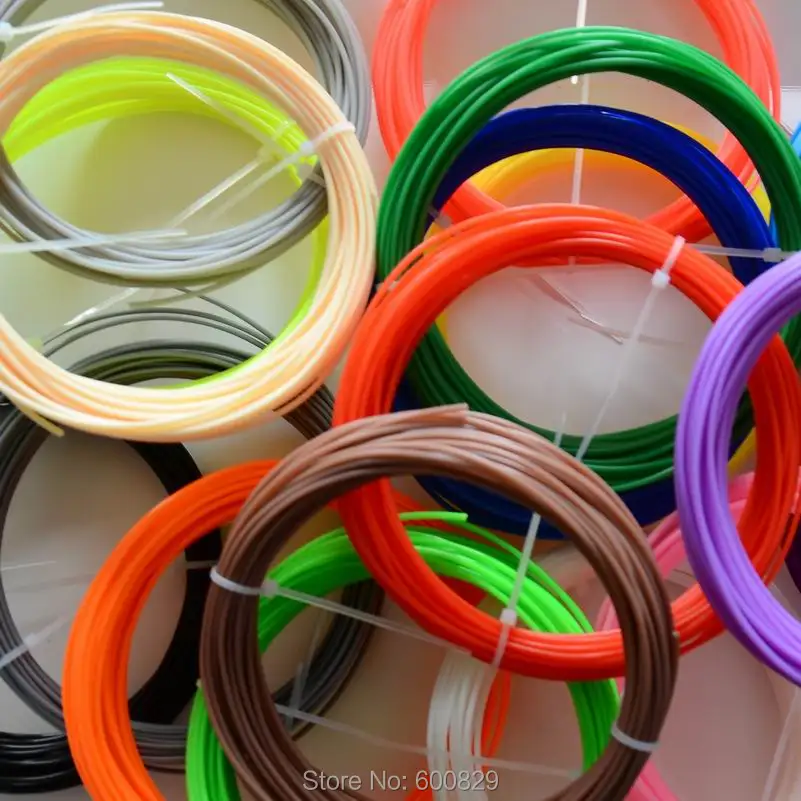20 Colors font b 3D b font Filament ABS PLA 1 75mm font b 3D b