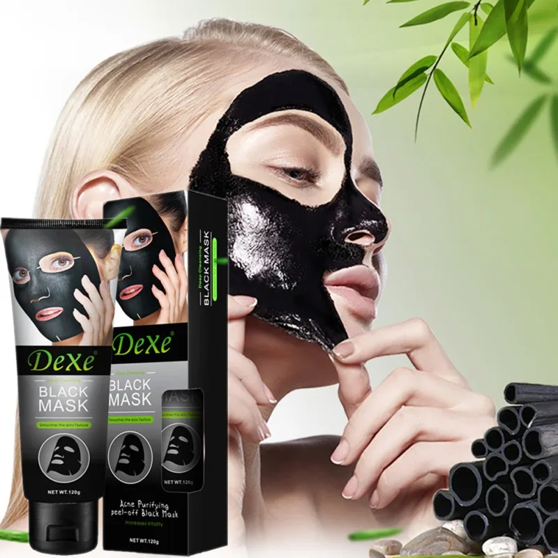 Suction Black Mask Bamboo Charcoal Blackhead Remover Face Nose Facial
