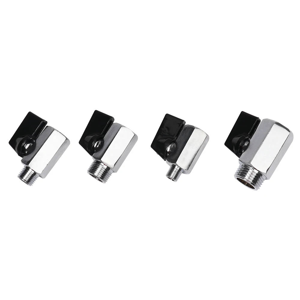 

1/2,1/4,1/8,3/8" Thread Shut Off Switch Mini Brass Ball Valve Air Compressor Valves Control Mayitr For Air Oil Water Pipe